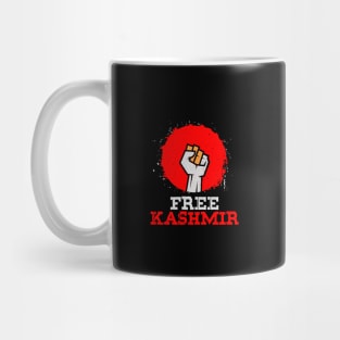 FREE KASHMIR - Stand for Kashmir Solidarity and Freedom Mug